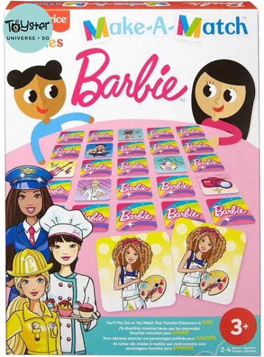 Fisher-Price Games Make-A-Match - Barbie