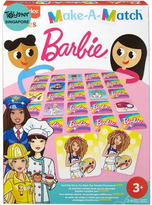 Fisher-Price Games Make-A-Match - Barbie