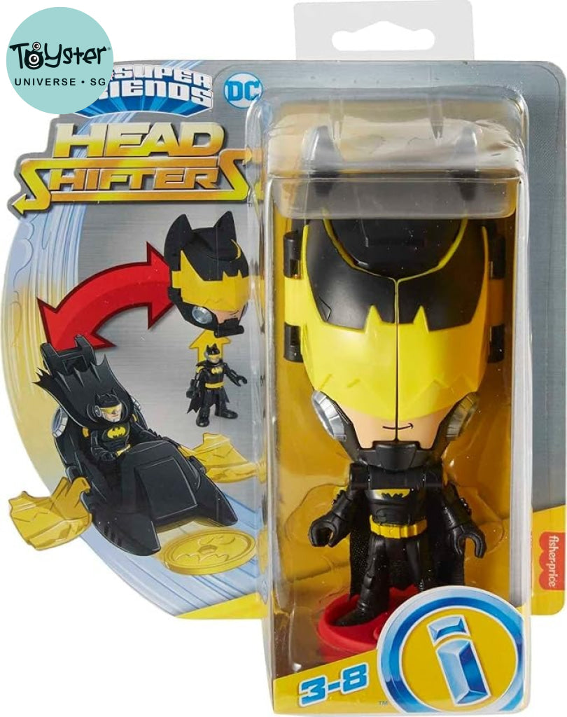 フィッシャープライス IMX DC ヘッドシフター バットマン & バットウィング - TOYSTER UNIVERSE – Toyster ...