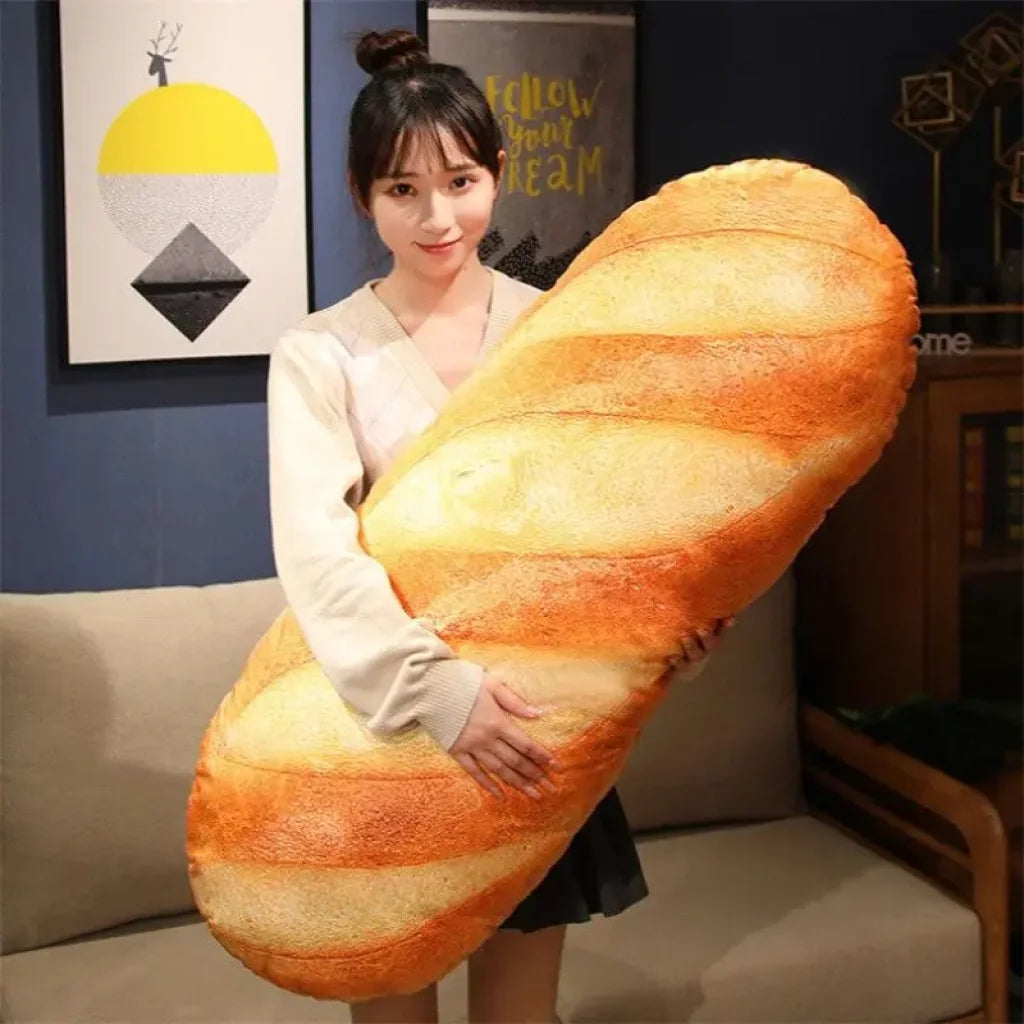 French Bread Pillow Plush