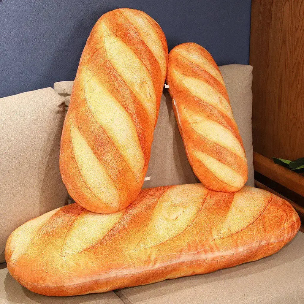 French Bread Pillow Plush