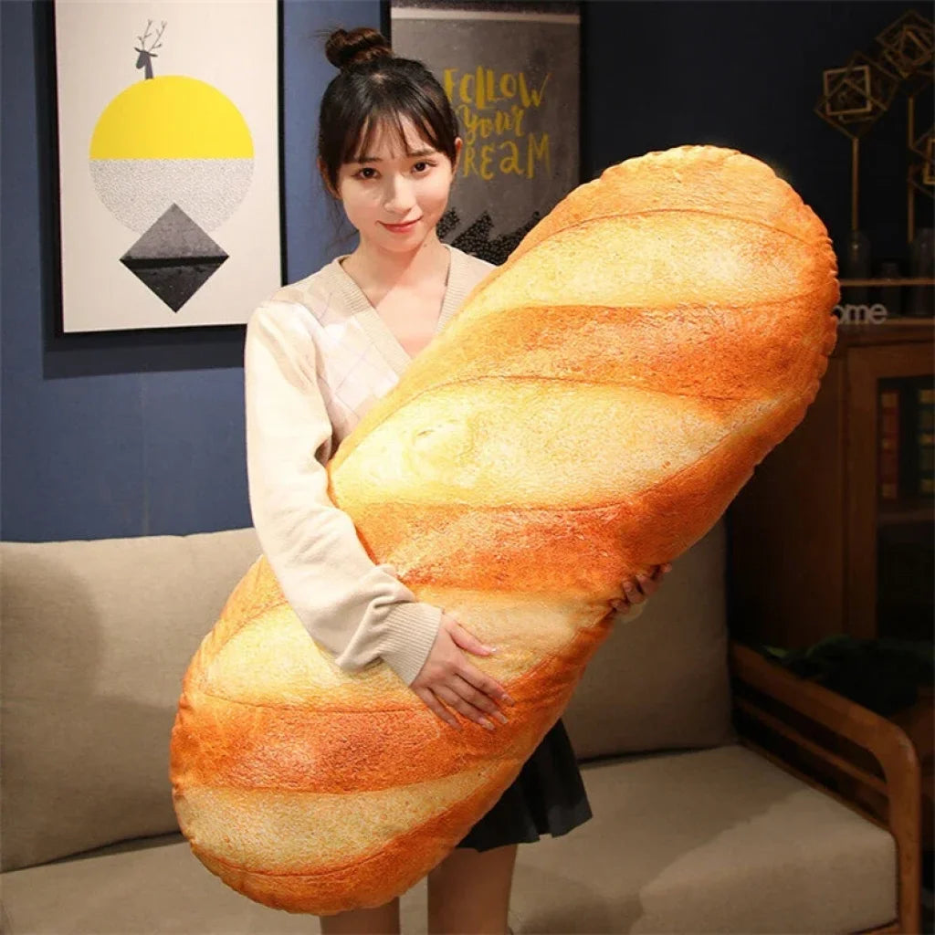 French Bread Pillow Plush 90Cm