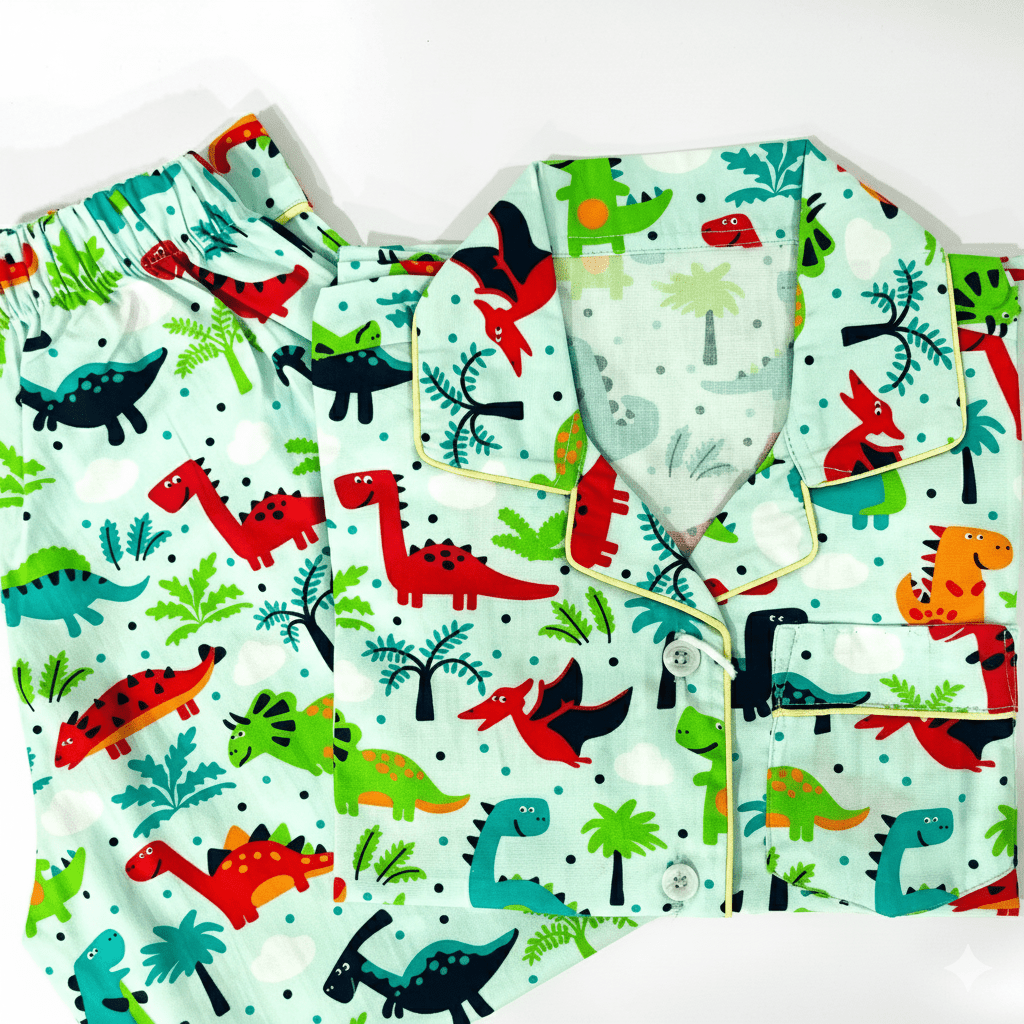 Colorful Dino Pyjamas