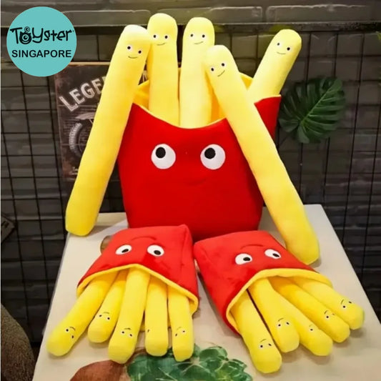 Fries Plush Throw Pillow
