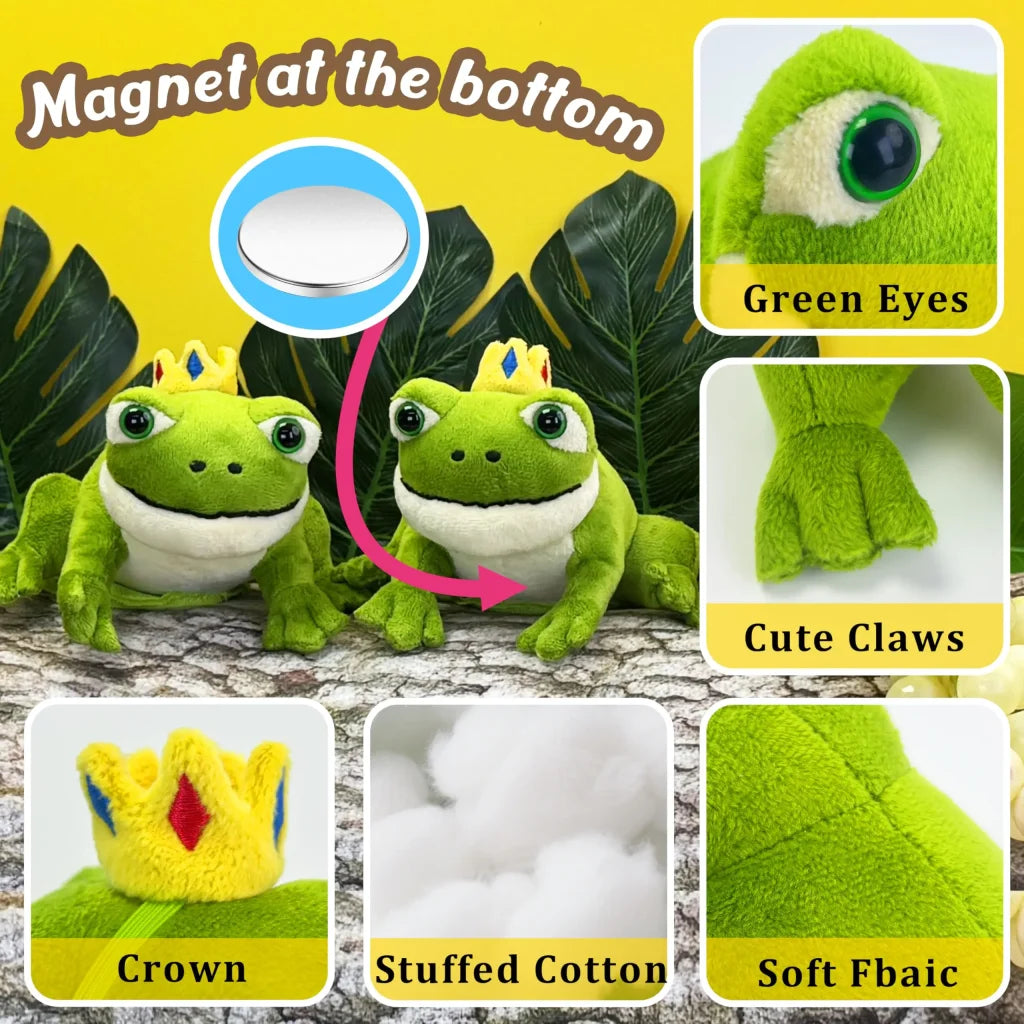 Frog Plush Toy 3.94’’ - green
