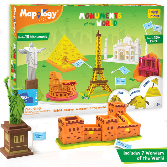 World Monuments Building Set – Learn History & Geography