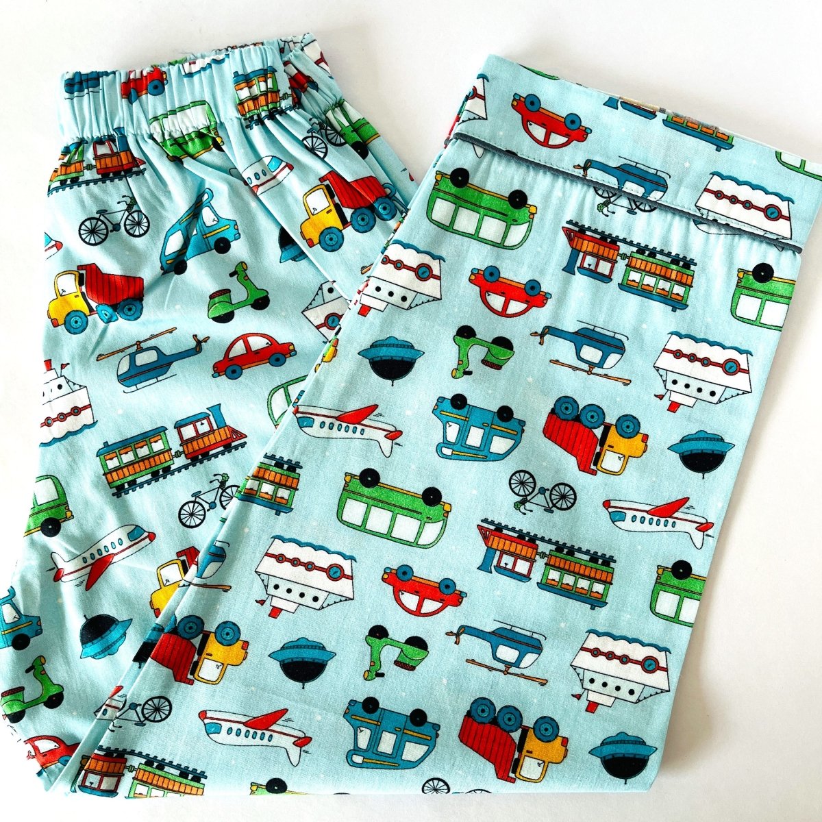 Fun Transport Vehicles Pyjamas