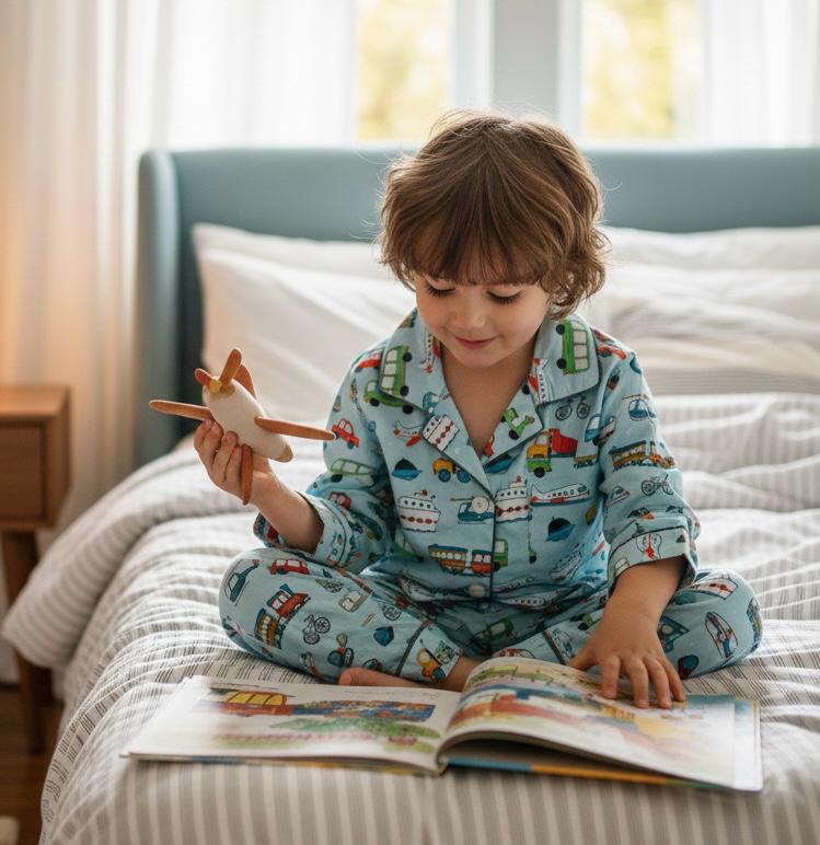 Fun Transport Vehicles Pyjamas