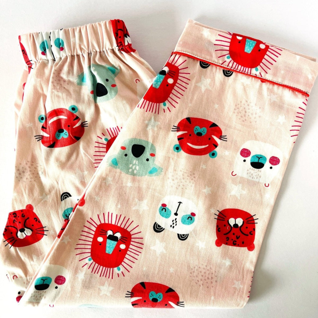Funny Animal Faces Pyjamas - Pyjamas