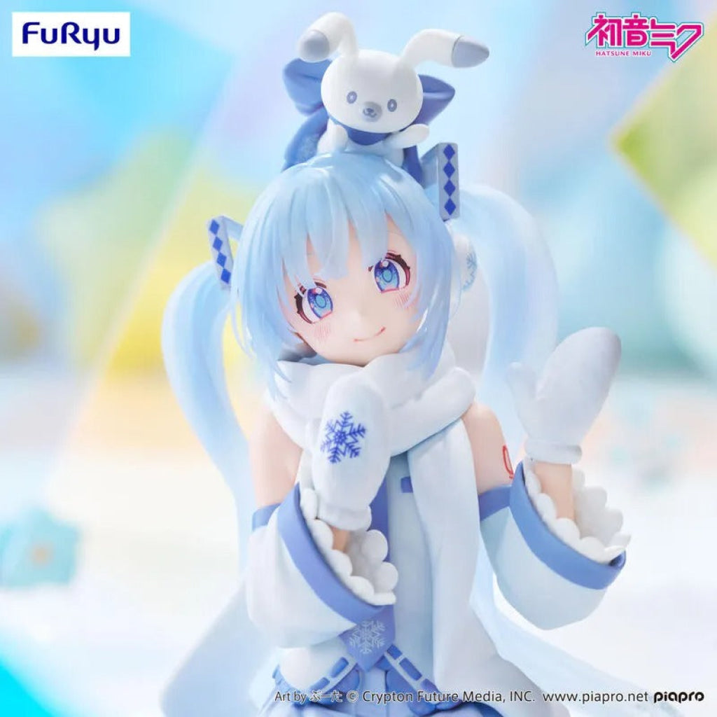 Furyu Hatsune Miku – Noodle Stopper Figure SNOW MIKU Sky Town 10th Version - Furyu
