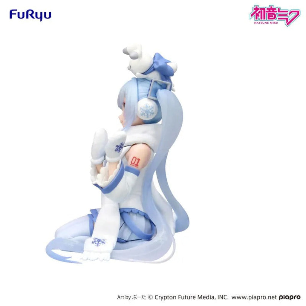 Furyu Hatsune Miku – Noodle Stopper Figure SNOW MIKU Sky Town 10th Version - Furyu