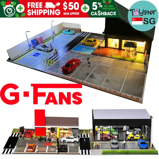 G Fans Models Car Parking Lot 1/64