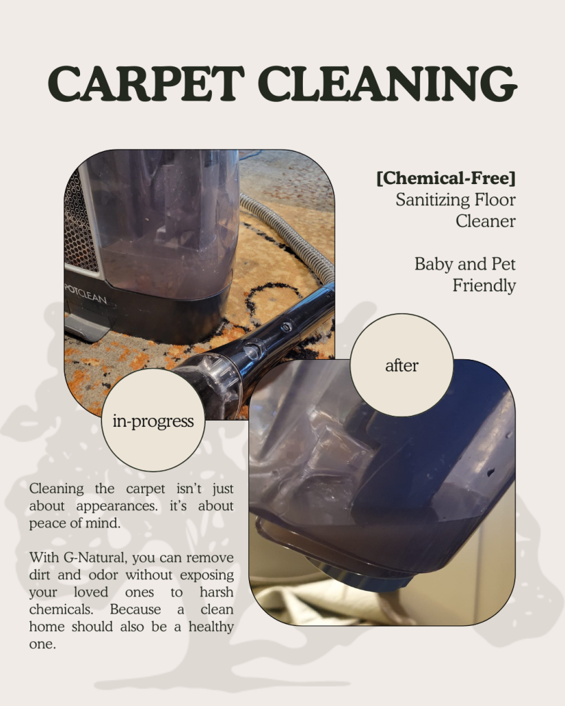 G-Natural Soap-Free Sanitizing Floor Cleaner Safe for Babies & Pets