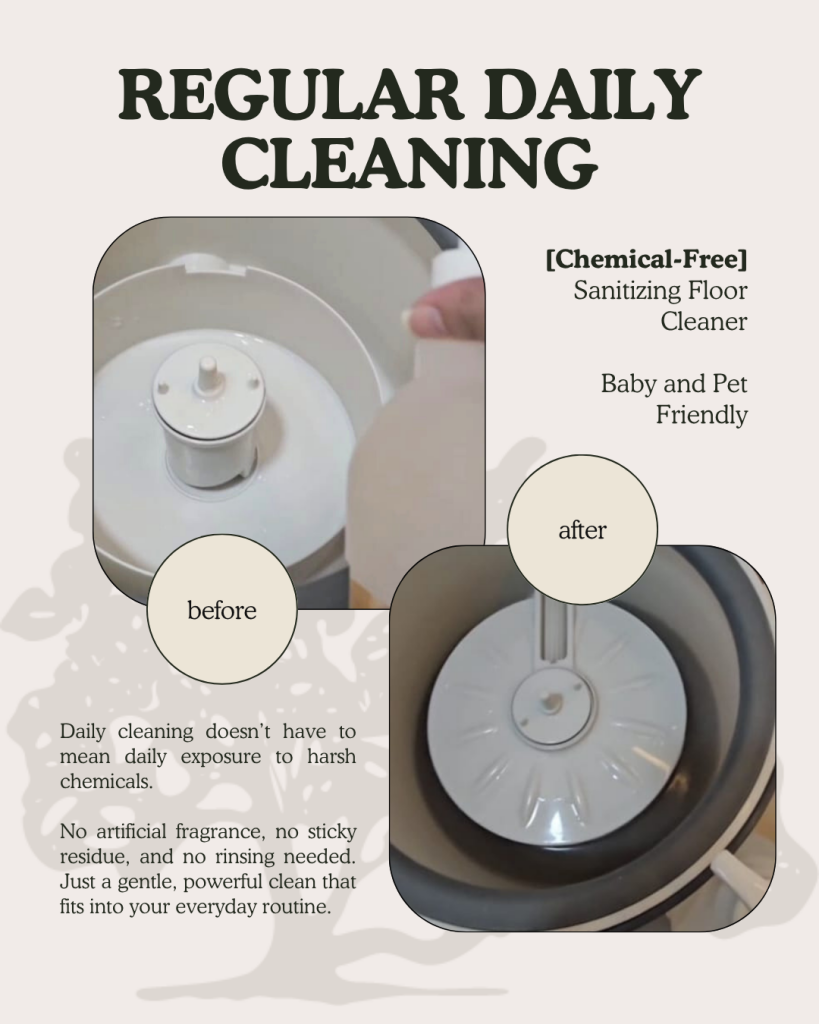 G-Natural Soap-Free Sanitizing Floor Cleaner Safe for Babies & Pets