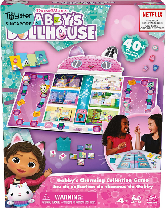 Gabbys Dollhouse Charming Collection Game Board