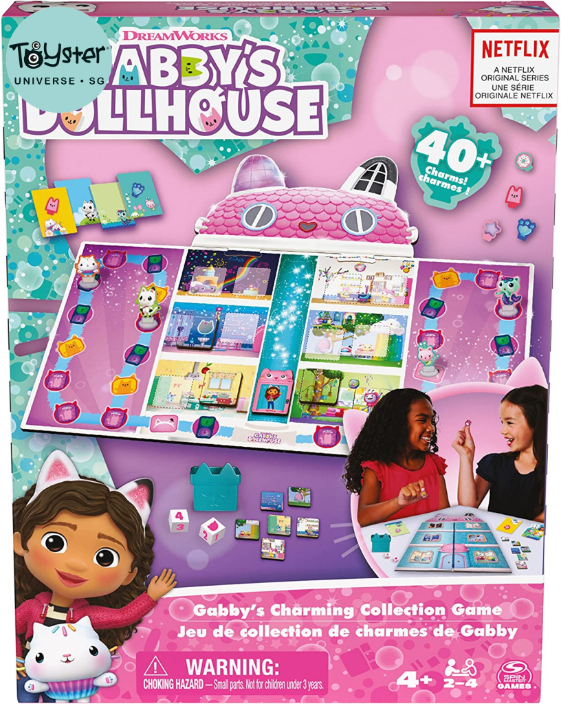 Gabbys Dollhouse Charming Collection Game Board