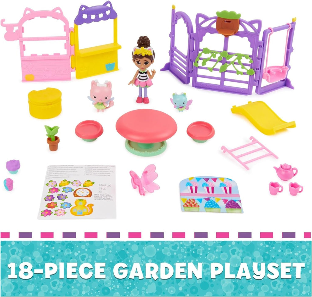Gabby’s Dollhouse Kitty Fairy Garden Party