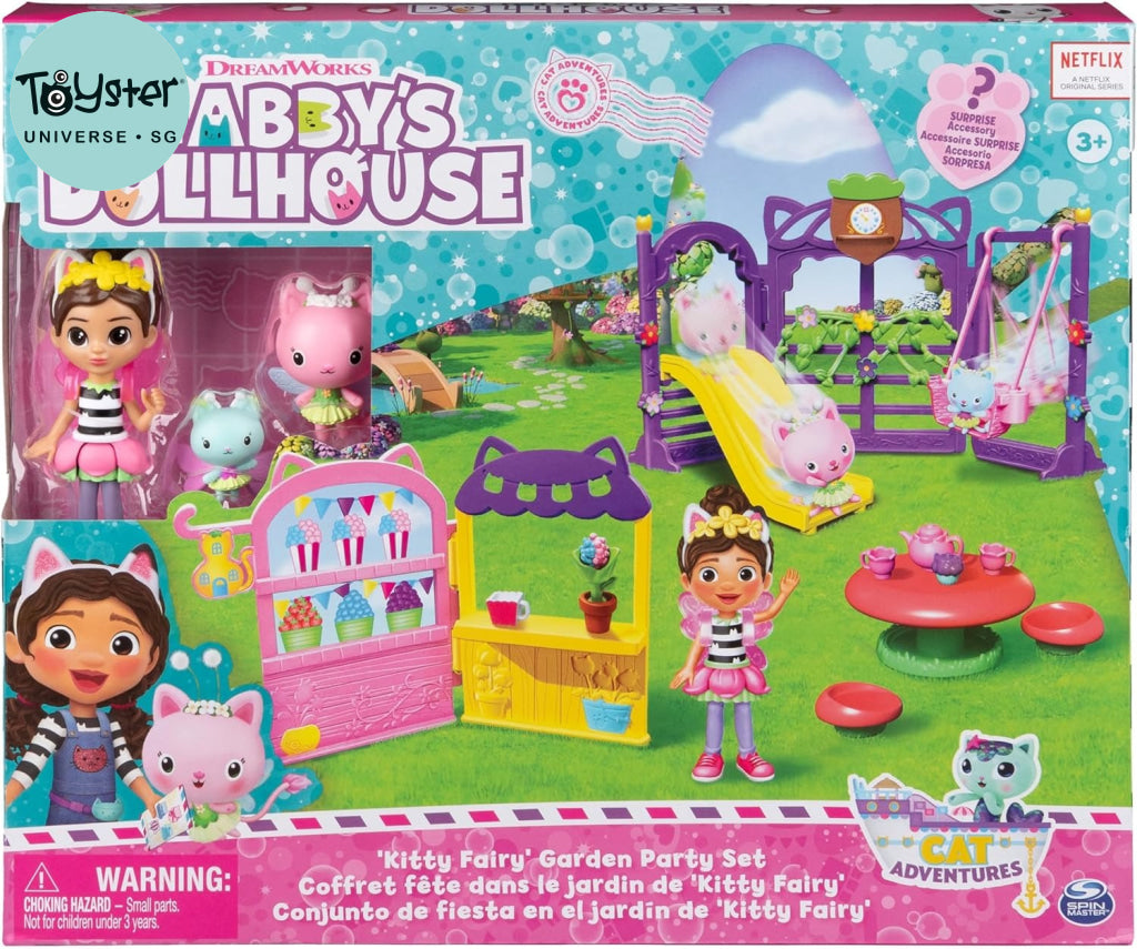 Gabby’s Dollhouse Kitty Fairy Garden Party