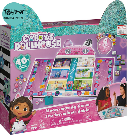 Gabby’s Dollhouse Meow-Mazing Board Game
