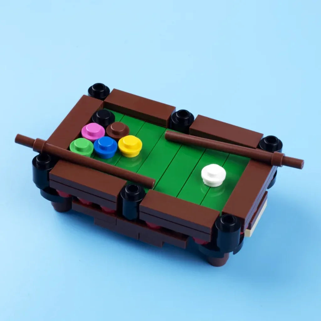 Lego Pool Table Game Pool Table Building Blocks Kit- TOYSTER.SG – Toyster Universe ...