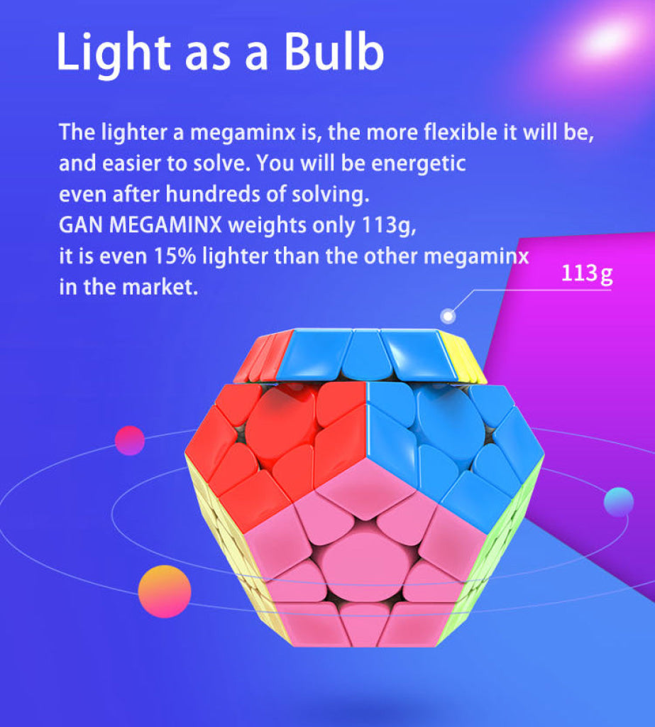 Gan Megaminx M Stickerless