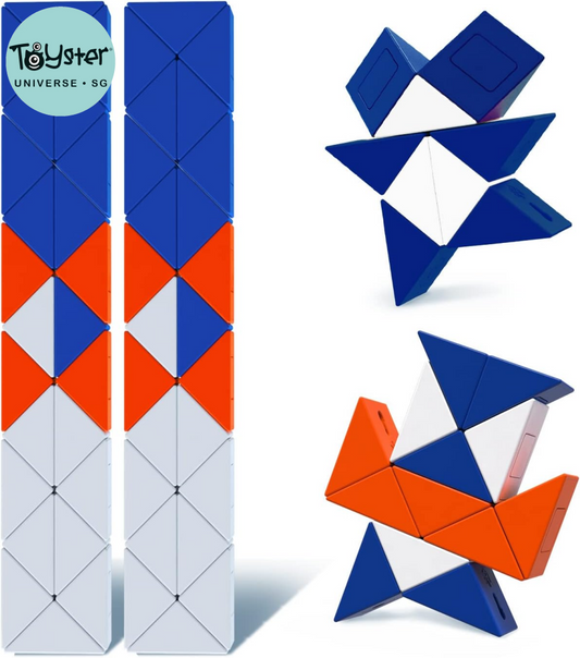 Gan Twist Magic Snake Red Blue Grey