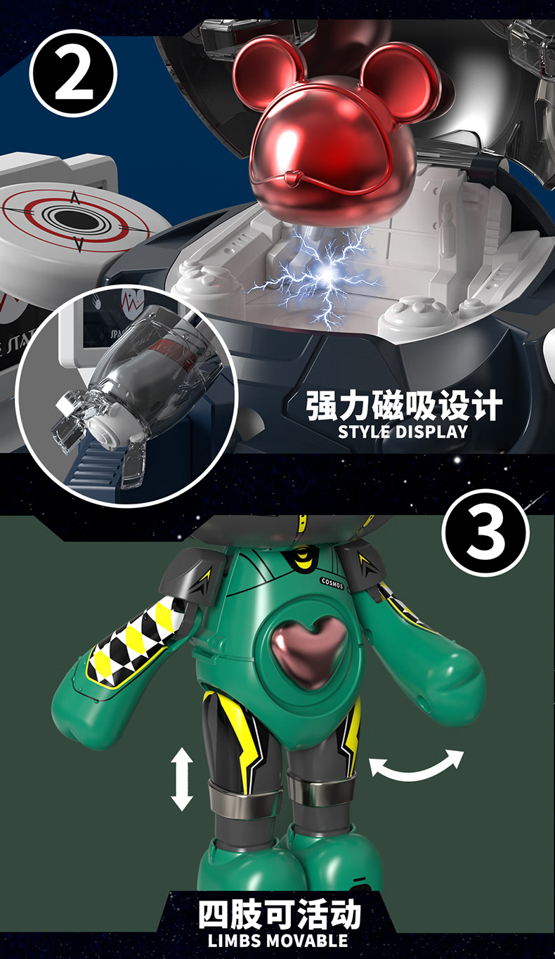 コスモス宇宙ステーションベアセット