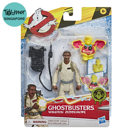 Ghostbusters Fright Features Winston Zeddemore Figure