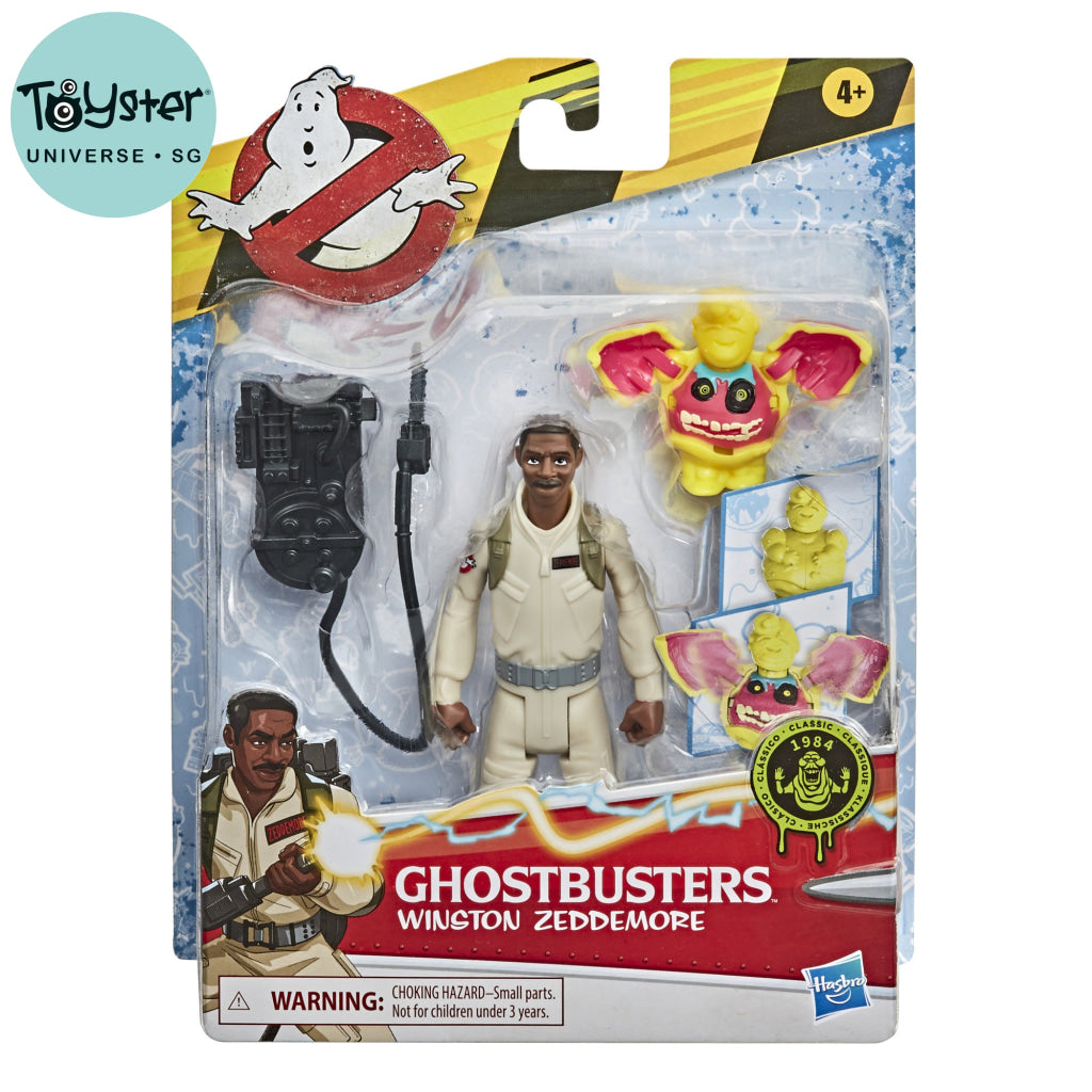 Ghostbusters Fright Features Winston Zeddemore Figure