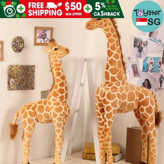 Giant Real Life Giraffe Plush