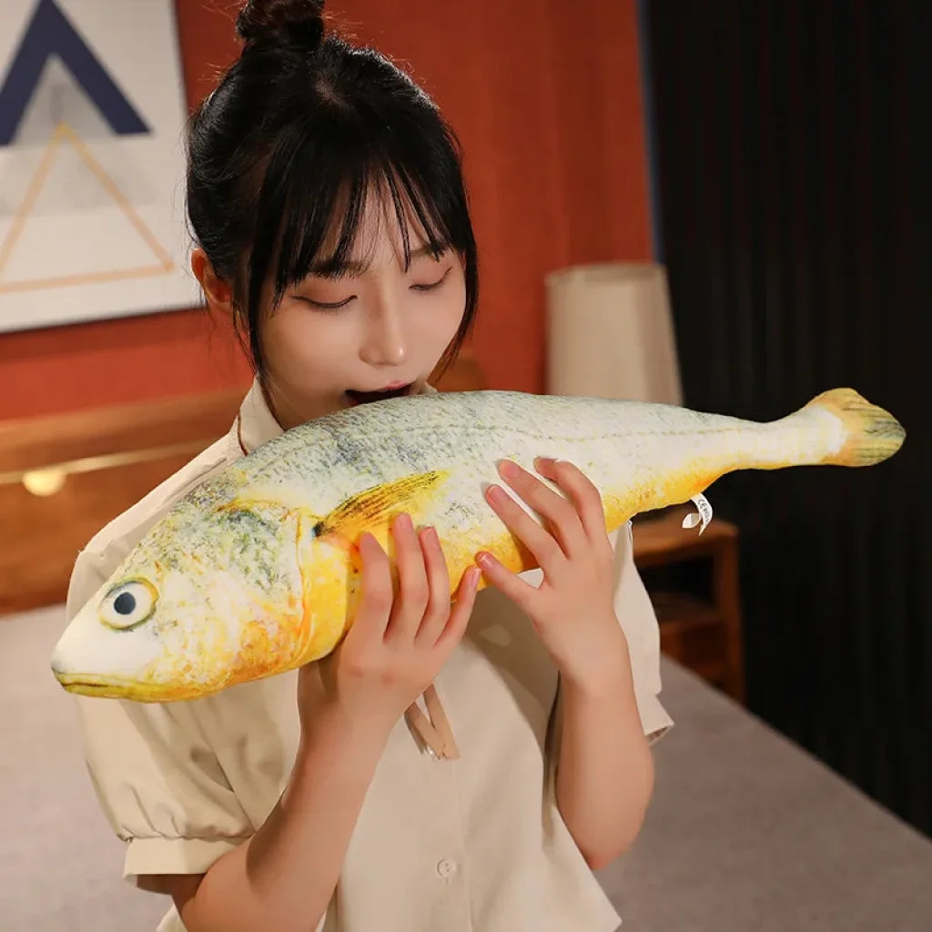 Giant Simulation Funny Fish Plush Toys