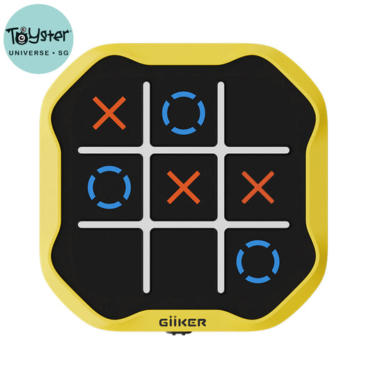 GiiKER 3-in-1 Tic Tac Toe Bolt Handheld Puzzle Game Console - Board Games