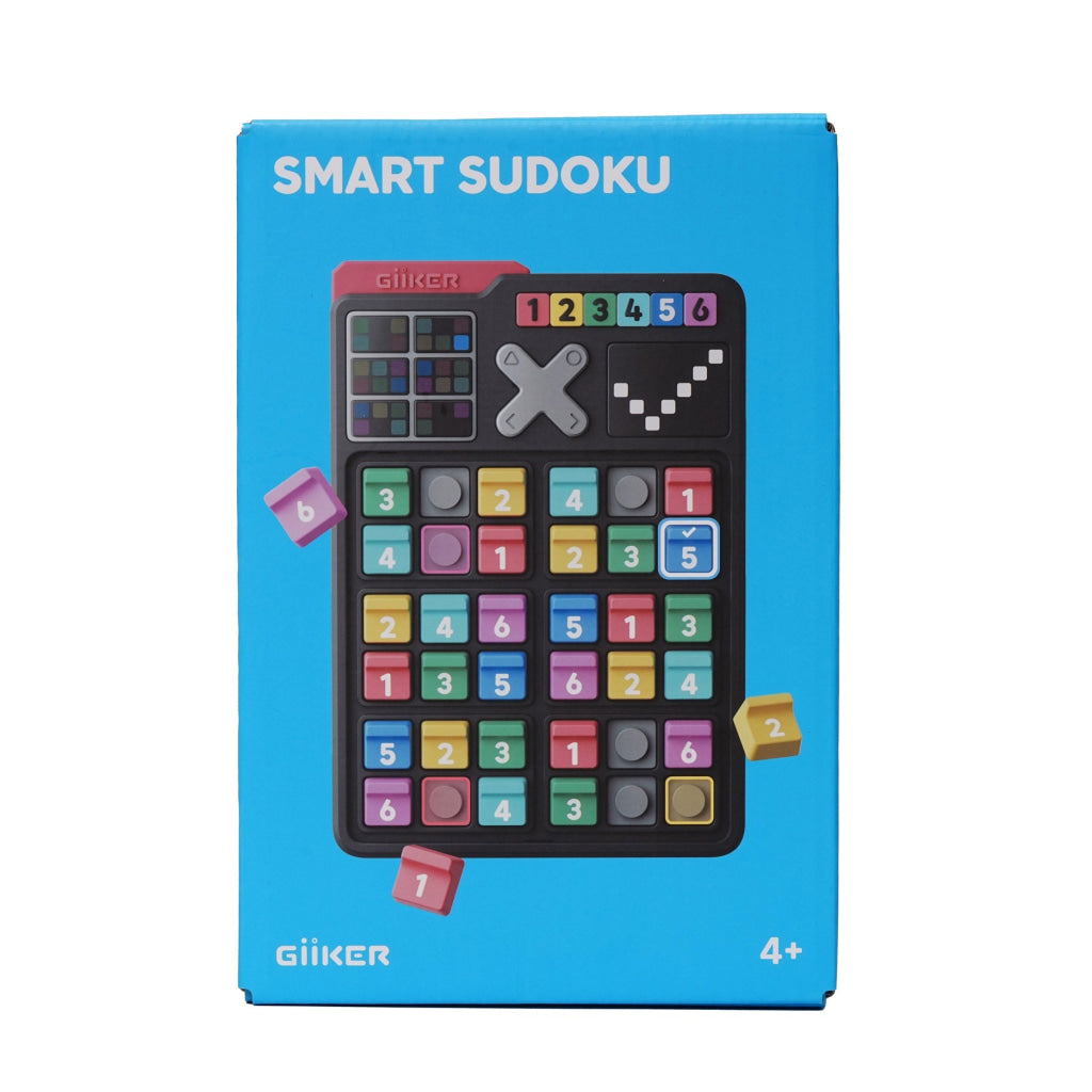 GiiKER Smart Sudoku – Educational Logic Game for Kids 3+ | Build Math Memory & Focus with 2,500+ Screen-Free Challenges