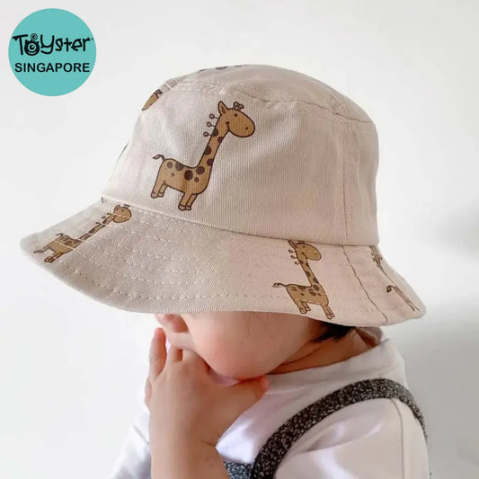 Giraffe Baby Bucket Cap