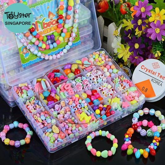 Girls Diy Bead Set Jewelry Making Kit