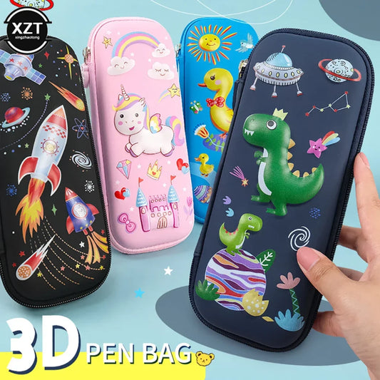 Hard Case Zip Pencil Case Small Size