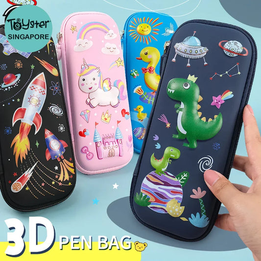 Hard Case Zip Pencil Case Small Size