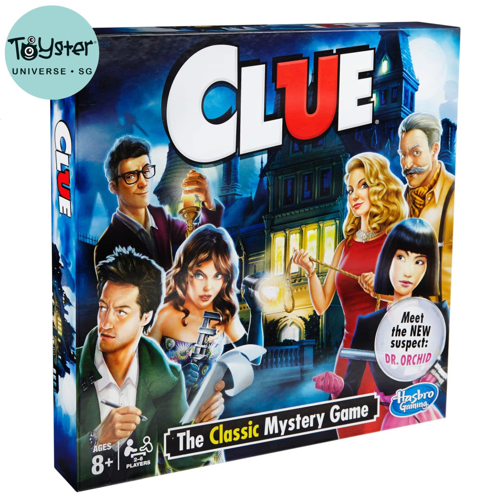 Hasbro - CLUE The Classic Mystery Game - Hasbro Gaming