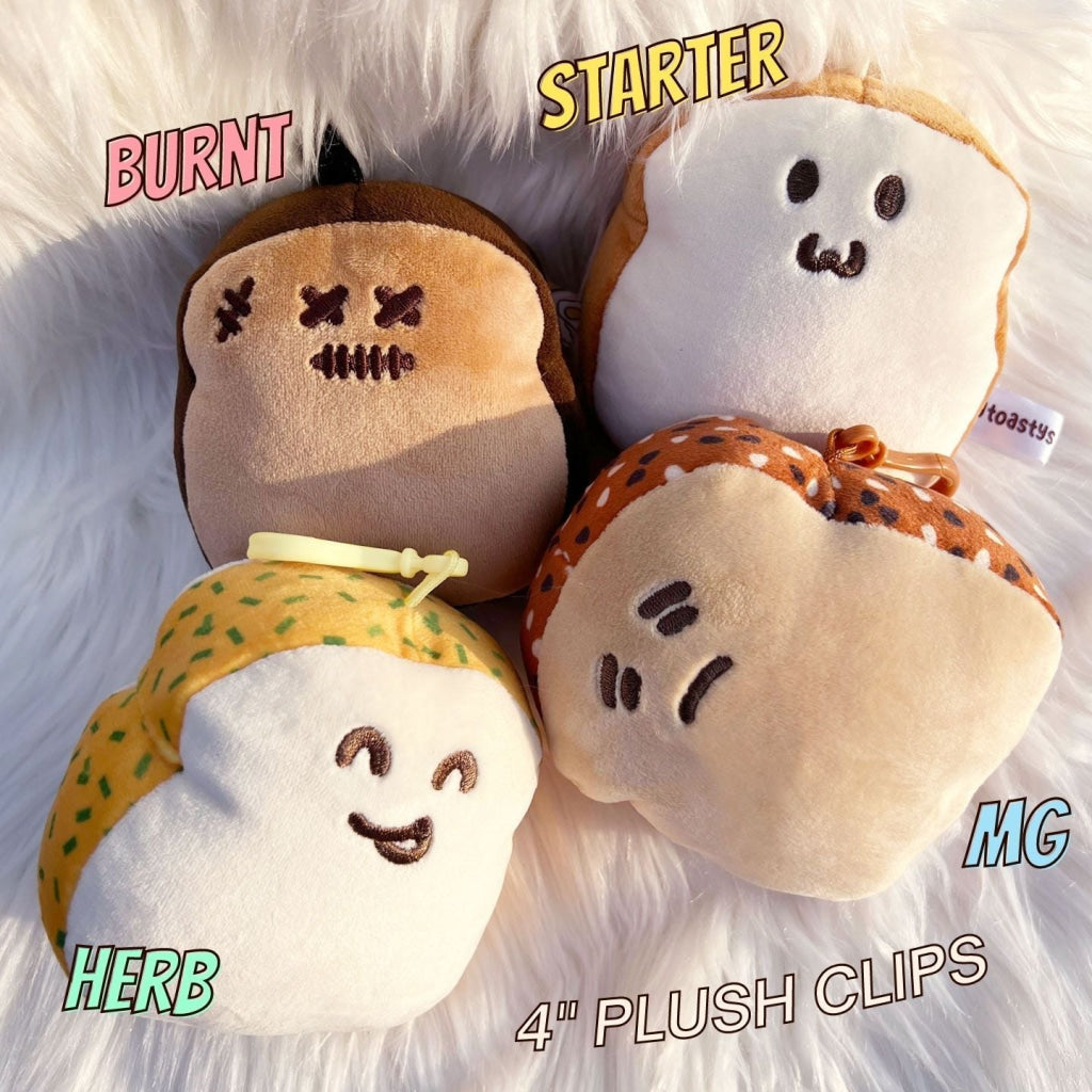 Herb Toasty 4’’ Clip-on Plush - Manifold