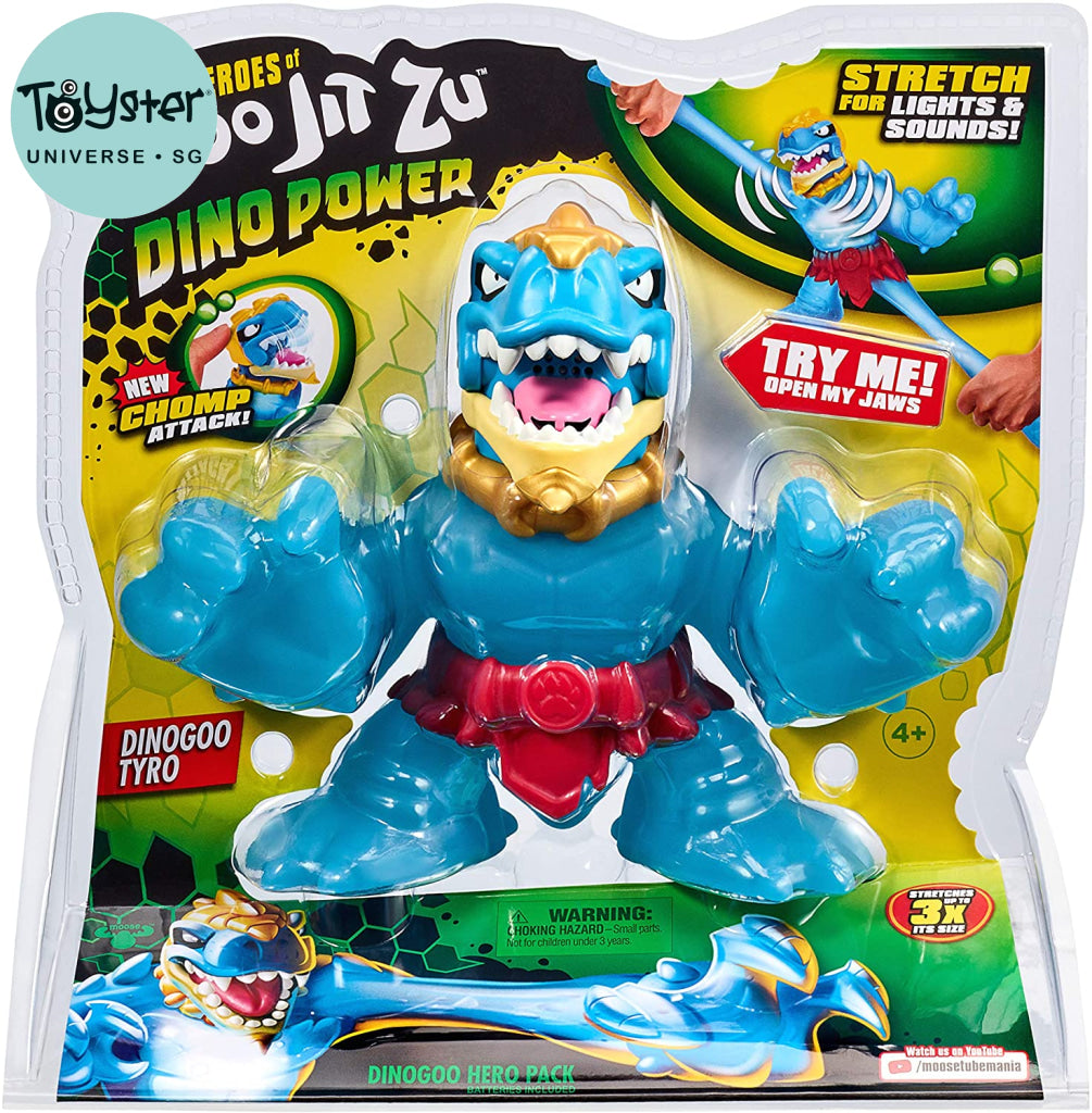 Heroes Of Goo Jit Zu Dino Power Lights And Sounds - Dinogoo Tyro