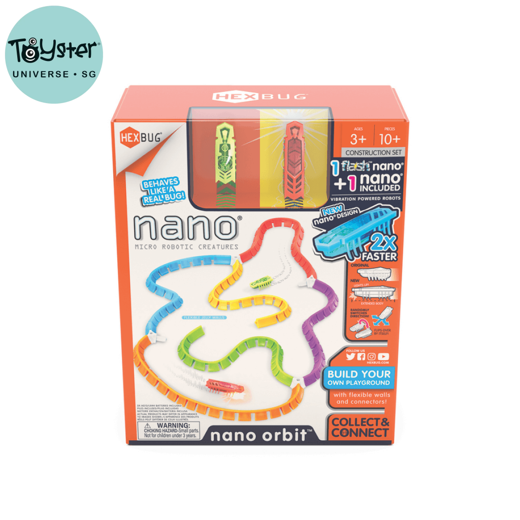 Hexbug Flash Nano Orbit Set - TOYSTER Singapore – Toyster Universe ...