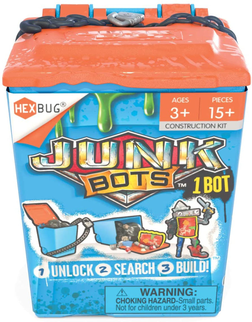 Hexbug Junkbots - Trash Bin Assortment Kit Hexbug