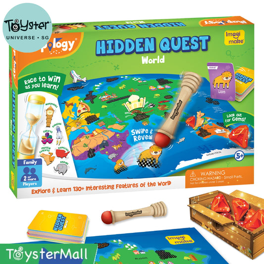 Hidden Quest World Map Game – Geography & Discovery - Mapology