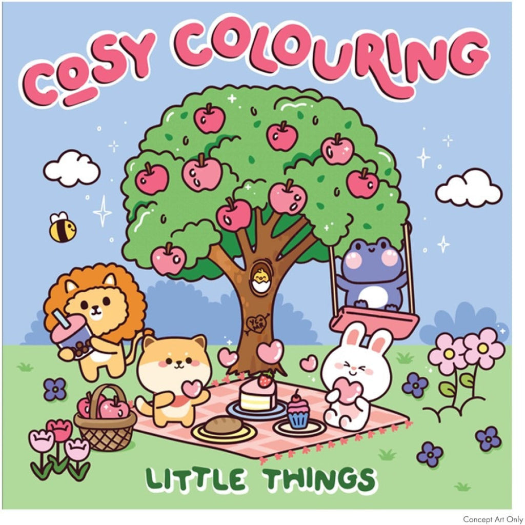 Hinkler Art Maker Cosy Colouring: Little Things - Art Maker
