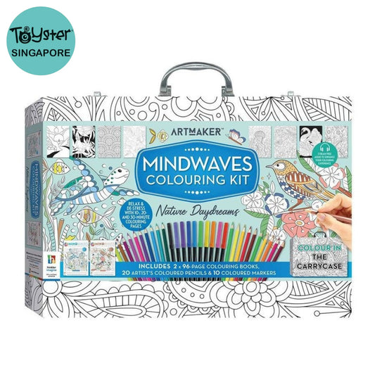 Hinkler Art Maker Mindwaves Colouring Kit Artmaker