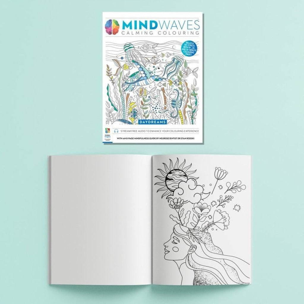 Hinkler Art Maker Mindwaves Colouring Kit Artmaker