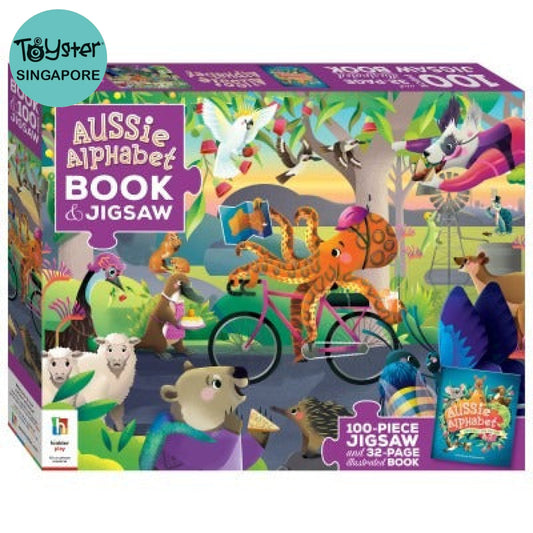 Hinkler Aussie Alphabet Book And Jigsaw Hinkler