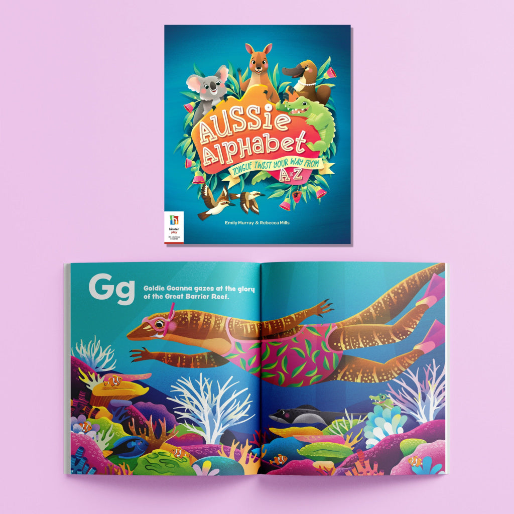 Hinkler Aussie Alphabet Book And Jigsaw Hinkler