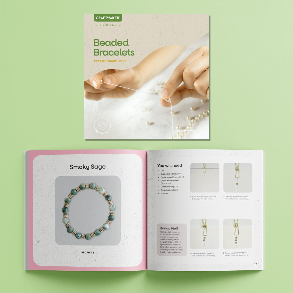 Hinkler Craft Maker Beaded Bracelets Kit CRAFT MAKER