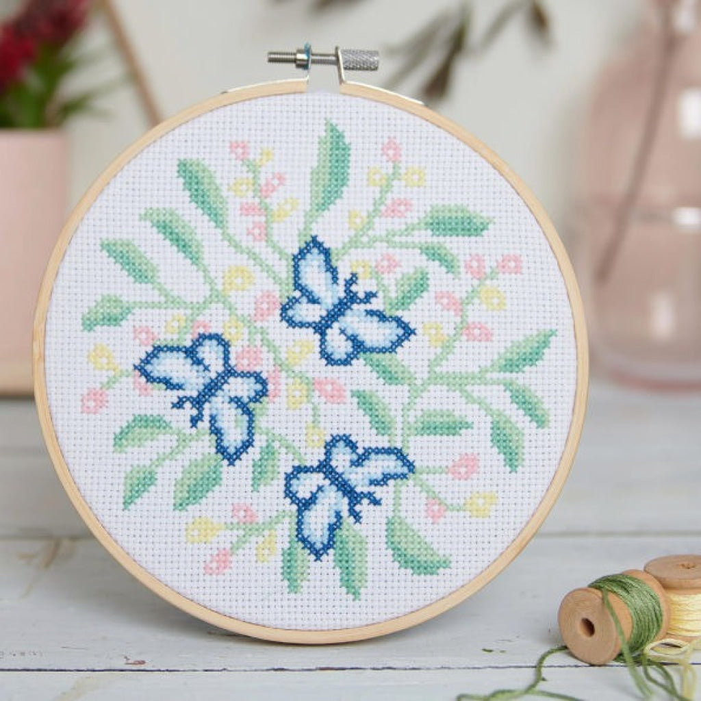 Hinkler Craft Maker Botanical Cross Stitch Kit - CRAFT MAKER